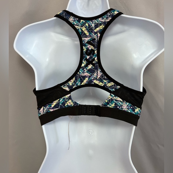 Victoria’s Secret VSX Sport Multi Color Racerback Bra w/ Underwire Size 34C - Picture 3 of 8